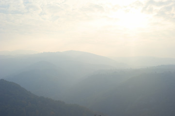 Image showing Balkan Mountains in the fall