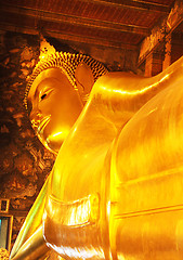 Image showing Reclining Buddha at Wat Pho