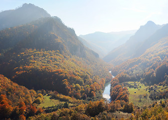 Image showing Tara River Gorge