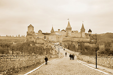 Image showing Kamyanets-Podilsky Castle