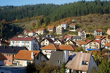 Image showing Serbian mountain village