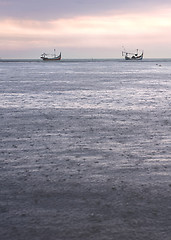 Image showing Fishing boats