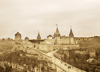 Image showing Kamyanets-Podilsky Castle