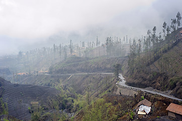 Image showing Mountain road