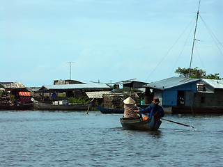 Image showing Cambodia lake