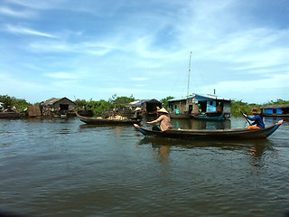 Image showing Cambodia lake