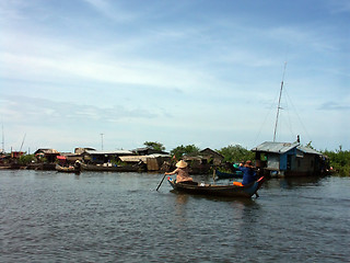 Image showing Cambodia lake