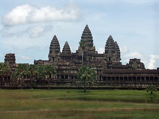 Image showing Cambodia temples - angkor wat 