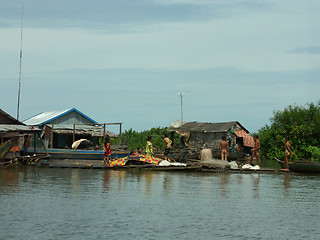 Image showing Cambodia lake