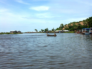 Image showing Cambodia lake