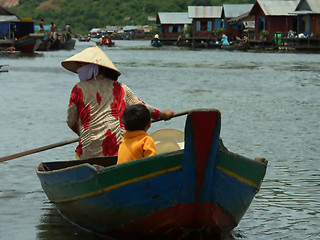 Image showing Cambodia lake