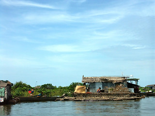 Image showing Cambodia lake