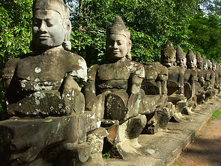 Image showing Cambodia temples - angkor wat 