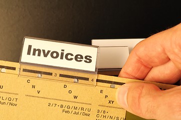 Image showing invoice