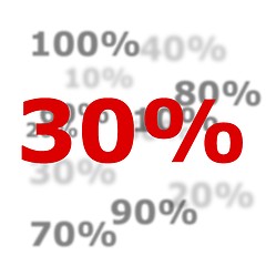 Image showing 30 percent