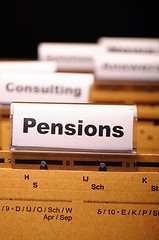 Image showing pensions