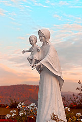 Image showing Saint Mary with Jesus