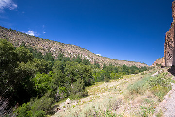 Image showing Tuff Ash From Valles Caldera, Bandelier National Monument New Me