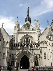 Image showing The Royal Courts of Justice