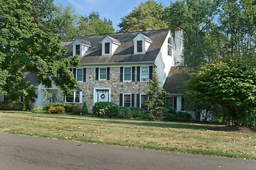 Image showing Tradition Center Hall Colonial Single Family Home Suburban Phila