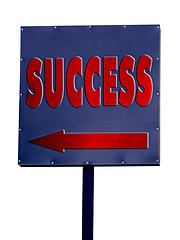 Image showing sign Success