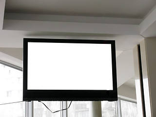 Image showing blank TV screen