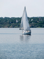 Image showing sailing boat