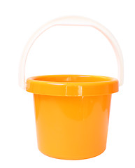 Image showing orange bucket