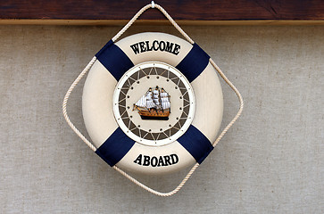 Image showing Welcome Aboard