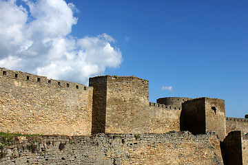 Image showing wall of aincient fortress