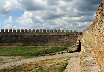 Image showing wall of fortress