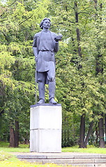 Image showing  Soviet writer Maxim Gorky monument