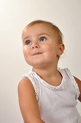 Image showing happy toddler girl