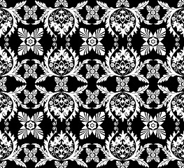 Image showing Flower seamless pattern