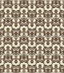 Image showing Flower seamless pattern