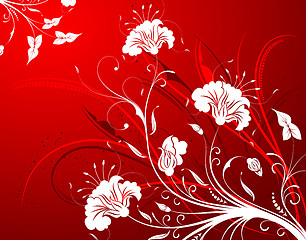 Image showing Floral background