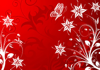 Image showing Floral background