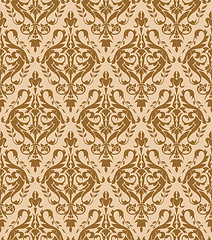 Image showing Flower seamless pattern