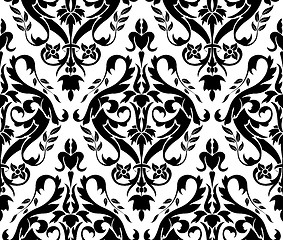 Image showing Flower seamless pattern