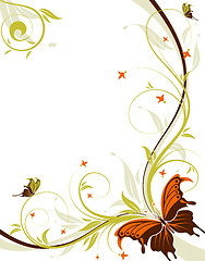 Image showing Floral background