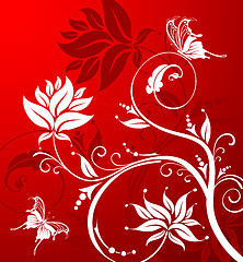 Image showing Floral background