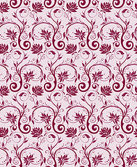 Image showing Flower seamless pattern