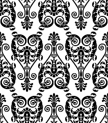 Image showing Flower seamless pattern