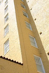 Image showing Hotel building detail from downtown Lakelant, Florida