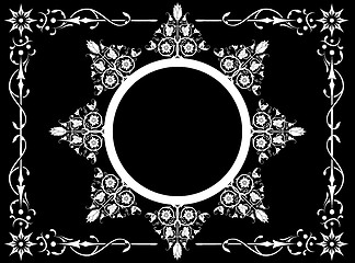 Image showing Flower frame