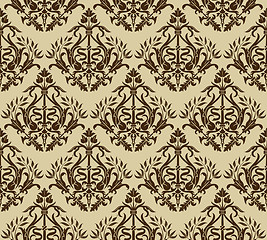 Image showing Flower seamless pattern