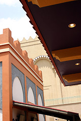 Image showing Moroccan-style buildings from Busch Gardens