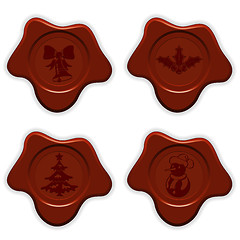 Image showing Christmas Sealing Wax