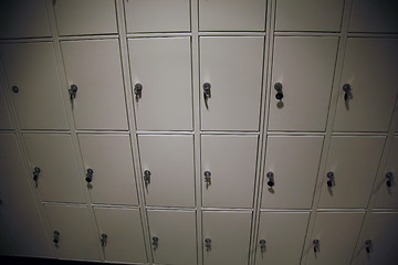 Image showing Lockers