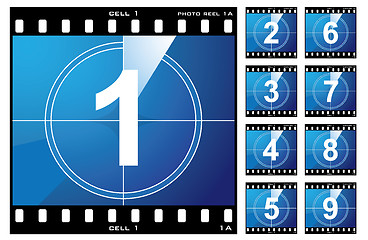 Image showing Film cell count down